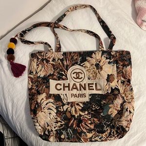 CC patchwork repurposed piece / bag
